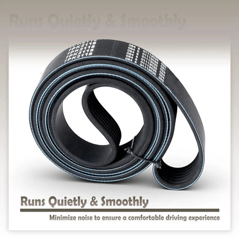 Ultimate 7PK2118 Serpentine Drive Belt For Toyota Tacoma Tundra V6 And Range Rover W12 Engine Replacement K070834 rubber belt