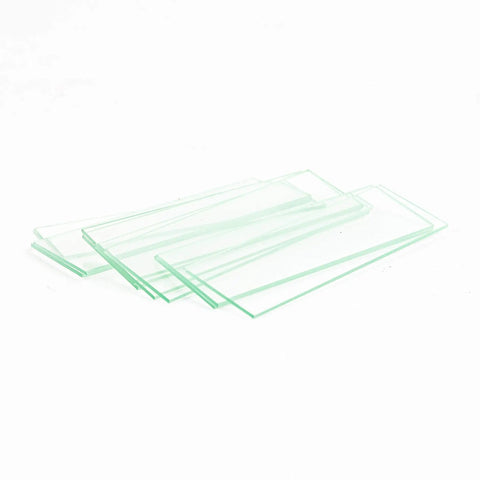 Blank Microscope Slides Set With Ground Edges And 22x22mm Cover Slips 100 Count Pre Cleaned 1x3 Inch Glass Slides for lab use