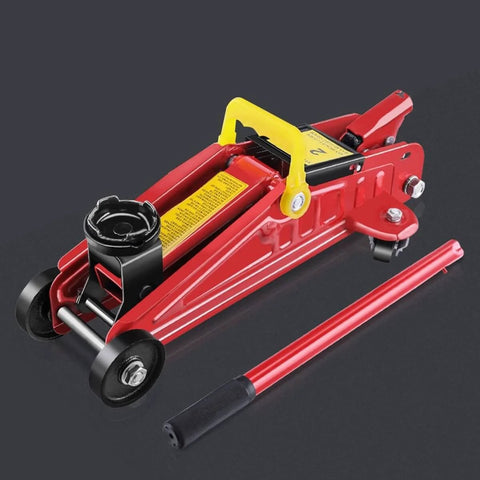2 Ton Floor Jack Replacement Handle For Car Jack, Horizontal Hydraulic Jack Bar, Durable Carbon Steel Lever Handle In Red on floor jack