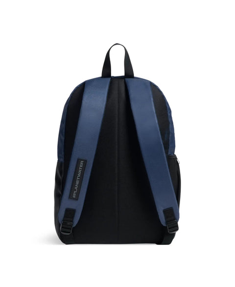 Back view of Do It All Swim And Sports Backpack 30L Navy Blue For Men And Women Multisport Daypack with adjustable straps.