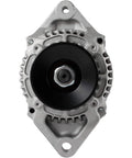 Road Ready 12 Volt 125 Amp Alternator For Kubota UTV With Internal Regulator And Integrated Cooling Fan, top view of the unit.