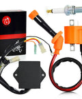 ATV Igniter CDI Box And Ignition Coil Kit For Big Bear 350 YFM350FW 4x4 1990 1994 Replacement Parts Displayed With Packaging