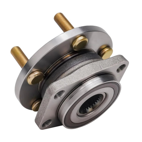 2-Piece Front Wheel Bearing Hub Assembly For Subaru Legacy And Outback 2005-2014, 5 Lug, ABS Encoder, 4-Bolt Flange