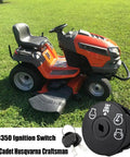 Lawn Mower Ignition Switch 4 Position With 7 Terminals For Craftsman 532193350 Husqvarna YTH Replacement Part with keys