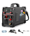 75 Amp Plasma Cutter With Non Touch Pilot Arc Dual Voltage 110 220V IGBT Inverter Air Sensor Technology Large Digital Display