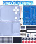 Components of DIY Game Soldering Kit For Beginners With 4 Retro Games A Hands On Fun STEM Electronics Project