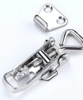 2 Pack 316 Stainless Steel Toggle Latch Clamp For Marine Cabinets And Boxes, Heavy Duty Lever Handle Locking Hasps