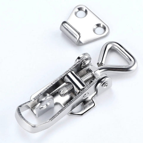 2 Pack 316 Stainless Steel Toggle Latch Clamp For Marine Cabinets And Boxes, Heavy Duty Lever Handle Locking Hasps