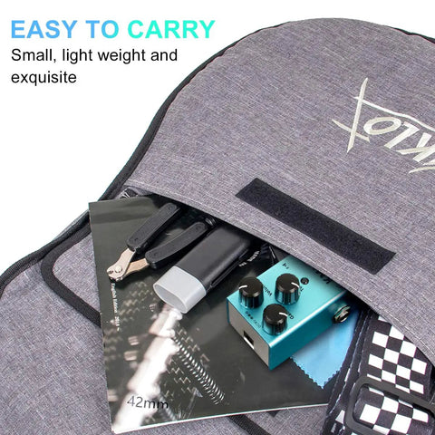 Beefy Crunch Distortion Guitar Effects Pedal Mini Single Type DC 9V True Bypass in grey travel bag
