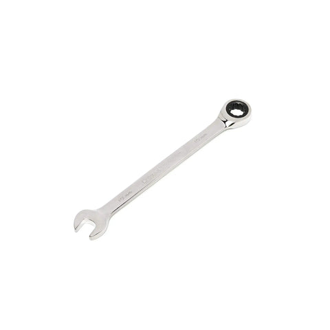 10mm 12 Point Ratcheting Wrench Workhorse With 72 Tooth Box End, Narrow Head for Tight Spaces, Off Corner Loading, thin beam design