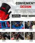 All In One Fork Seal Driver Kit For Bikes, 14 Piece Universal Fork Seal Installer And Removal Set, easy no damage install demonstration
