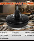 Straight Swap Vacuum Power Brake Booster Built Tough for Smooth Stops, shown on workbench with part numbers visible.