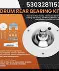 Easy DIY Dryer Drum Rear Bearing Kit And Drive Belt With Idler Arm Replacement For Frigidaire And Kenmore Dryers Parts Shown