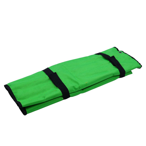 Green storage pouch for 21 Piece Jumbo Service Wrench Set Metric From 20mm To 50mm Built Tough Beefy Workhorse Chrome Plated Chrome Vanadium Steel