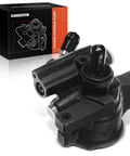 Brand New Power Steering Pump For Toyota Rav4 1997 To 2000 2.0L 4 Cylinder with black finish and precision fittings.
