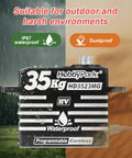 Waterproof And Beefy 35Kg High Torque Coreless Servo With Metal Gear In Durable Aluminum Shell For RC Cars Crawlers Trucks And Buggies Digital Servo