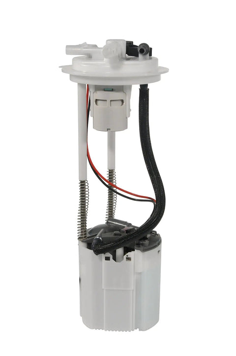 Heavy Duty Fuel Pump Module With Guide Rod Alignment And Jet Pump Reservoir for fast drop install without fuel level sensor, showing detailed assembly.