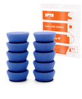 Top Shelf Blue High Cut Foam Buffing Pads To Sweep Nasty Swirls Away From Your Ride Fits Any Random Orbital Polisher with ten mini sponges.