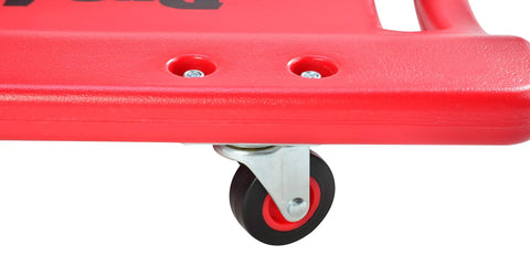 Pro Lift 36 Inch Heavy Duty Mechanics Plastic Creeper with ergonomic HDPE body and smooth-rolling casters for easy maneuverability.