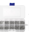 Ultra Handy 1200-Piece Mini Screw Kit for Glasses and Electronics with self-tapping screws in M1 sizes, ideal for precise DIY repairs.