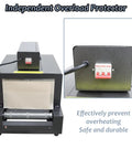 Independent overload protector of Industrially Grade INTSUPERMAI Heat Shrink Wrapping Machine with quartz heating tubes.
