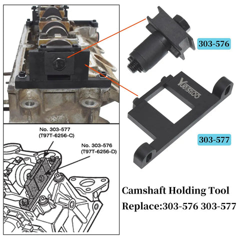Camshaft Timing Tool Kit For 4.0L V6 Engines With Carrying Case And Gloves Pro Grade Setup Compatible With Ford Land Rover Explorer