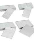 Galvanized 16 Gauge Finish Nails Assorted 2000 Count For Nail Guns One And A Quarter Inch To Two And A Half Inch For Pneumatic And Electric