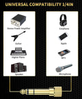 Dope Hella Smooth 6.35Mm To 3.5Mm Audio Adapter Gold Plated Screw On stereo jack connector compatibility chart with devices.