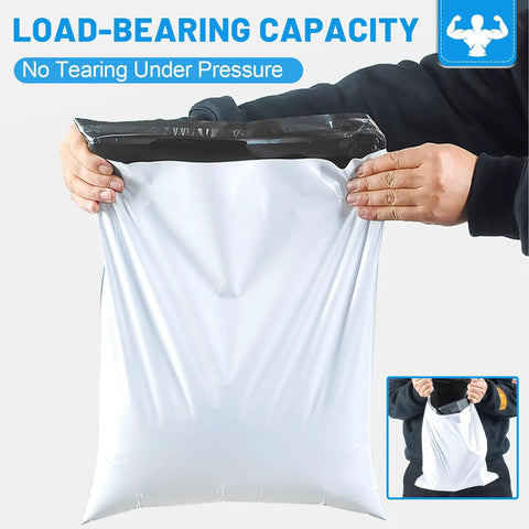 Heavy Duty Weatherproof Poly Mailers 14.5x19 Inch 200 Pack Shipping Bags Built Tough For Clothing Apparel No Sweat Packing Smooth Sailing Daily Hustle