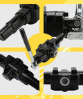 Heavy Duty Hydraulic Log Splitter Directional Control Valve With Joystick 25 GPM 3626 PSI Loader Valve close-up views