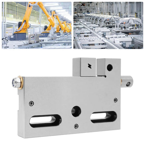 Beefy Slow Moving Wire EDM Vise With Stainless Steel Jaw For CNC Wire Cutting Machines High Precision Clamping 0 To 100 Millimeters