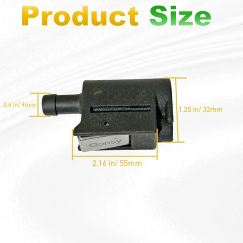 Quick Disconnect Fuel Line Connector For Mercury Mariner Outboard OEM Replacement Replaces 13563A3 Sierra 18 8076 size details