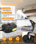 Beast 1500W Steam Cleaner Handheld Portable for home kitchen, emitting 105C steam at 4.5 bar, shown on kitchen countertop