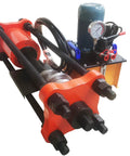 Intersumai 150 Ton Hydraulic Track Pin Press Machine For Heavy Equipment showing detailed components and pure copper motor.