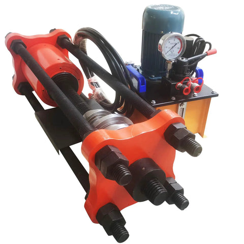 Intersumai 150 Ton Hydraulic Track Pin Press Machine For Heavy Equipment showing detailed components and pure copper motor.