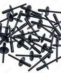 30 Pcs Fender Liner Rivets For BMW Wheel Arch Trim Bumper Cover Nylon Expanding Rivets 6mm Diameter 1.5 To 10mm Grip