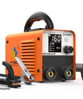 110V Digital Display Stick Welder Beefy 200A Output 60 Percent Duty Cycle Arc Lift TIG Inverter LCD Screen Portable Pro Grade MMA Welder