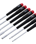 7 Piece Metric Nut Driver Set With Extra Long Handles, Precision Machined Tips To Minimize Cam-Out, Chrome Plated