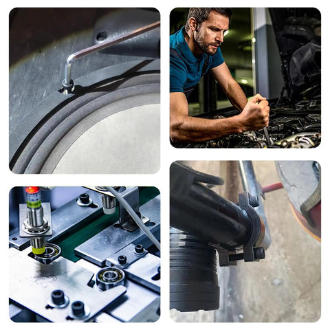 Mechanic using 140 Pieces M3x30mm Hex Socket Head Cap Screws Bolts Made From Carbon Steel With Black Oxide Finish Allen Drive Full Threads Includes Hex Spanner Built Tough For Home Improvement Heavy Duty Hardware For Furniture And Light Industrial Projects on engine
