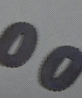 Two Piece Brass Seppa Spacer Set For Japanese Samurai Swords Replacement For Katana Wakizashi And Tanto Tsuba Tightening Fittings