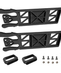 Pro Battery Tray Set Upgrade Kit For M4 RC Helicopters Heli Accessories showing components for OMP M4 Models OSHM4048
