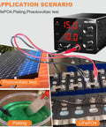 Variable DC Power Supply 0-30V 0-10A, 150W Bench Power Supply with Encoder and 3-Digit LED Display in various applications.