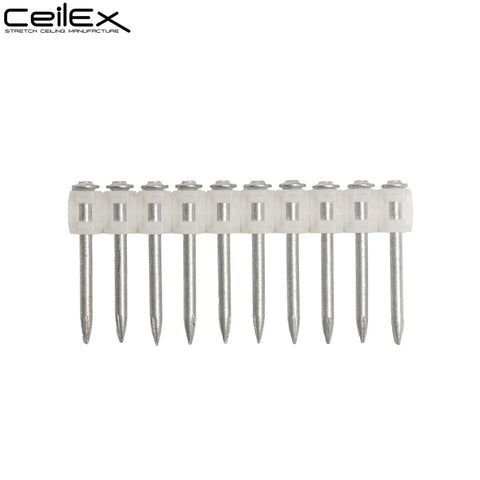 Heavy Duty Beefed-Up Collated Concrete Nails For Hilti GX3 GX100 GX120 Cordless Nailer 1000-Pack 5/8In To 1 1/2In 3mm Shank