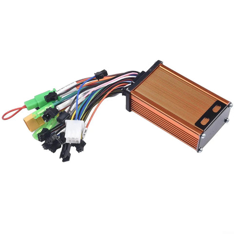 Sine Wave Brushless Controller for Electric Scooters and E Bikes 36V 48V 52V 350W with connecting wires and durable build