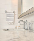 Belfield 9 Inch Bathroom Hand Towel Bar In Polished Nickel sleek dope towel rack for bath or kitchen classic warm shine easy mount