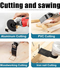Ultimate 20-Piece Oscillating Saw Blade Set For Wood And Plastic cutting aluminum, PVC, wood, iron nails