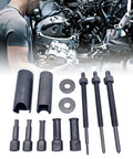 Motorcycle Internal Bearing Puller Tool Kit 12 Pieces Set Professional Grade Sleeve Bearings 0 36 And 0 9 Inches Damage Free Rust Proof Steel Quality Garage Gear Awesome For Bikers Smooth Repair Tool No Stress Mechanics Fixing Ride Now, 12-piece steel set