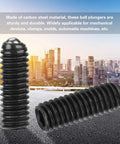 Pack Of Ten M4 X 12mm Hex Socket Carbon Steel Ball Spring Plungers built tough in sturdy black carbon steel for heavy-duty applications.