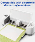Electronic die cutting machine with Stretchable Heat Transfer Paper For Light Fabrics Inkjet Printer Ready 8.5 X 11 Inch Sheets 5 Count