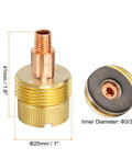 Gas Lens Collet Body 45V64S Three Thirty Second Inch TIG Torch Consumables Kit for WP 17 18 26 Series Copper Construction